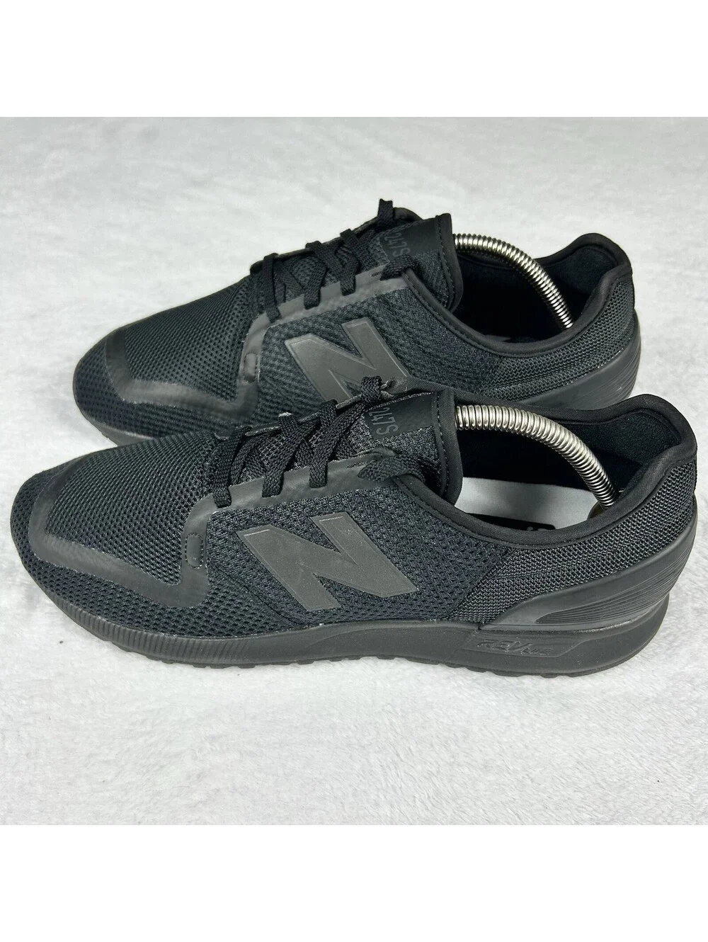 New Balance 247S Daily Sneakers Men’s Size 10.5D Black On Black Walking Shoes